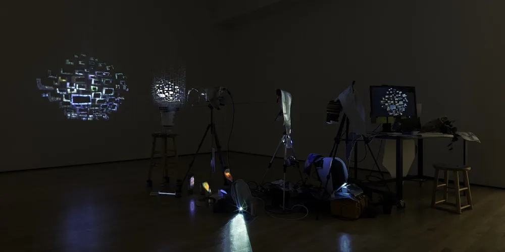 Off the Wall at SFMOMA, featuring work by Sarah Sze, images courtesy of Sze Studio
