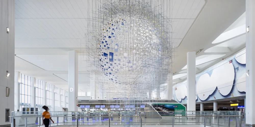 Sarah Sze, Shorter than the Day, 2020