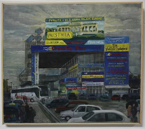 'Central Bus Terminal' art by Stipan Tadić 