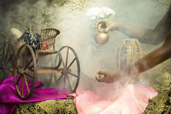 Derick Whitson '17 in Sugar (Chapter II), image courtesy of the gallery