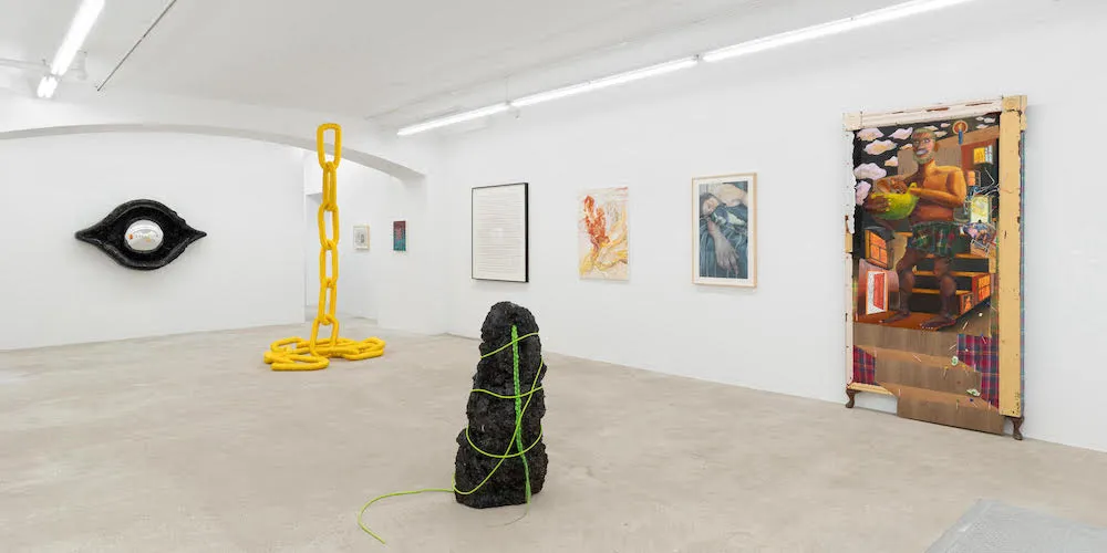 Art in a gallery space