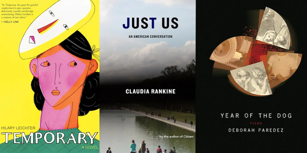 book covers in a row