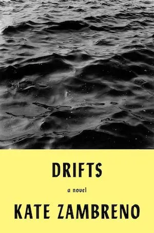cover the book, photo of black and white waves 