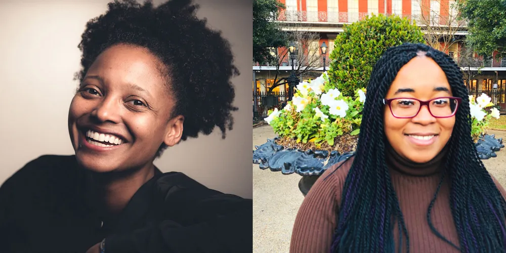 (left) Alumna Tracy K. Smith '97, (right) Paige Morris
