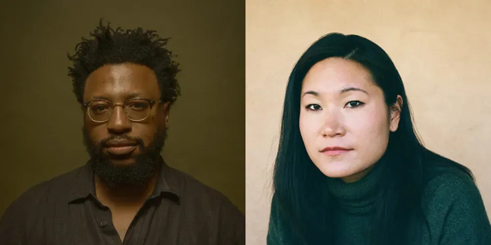 Headshots of Professors Anelise Chen and Vinson Cunningham. 