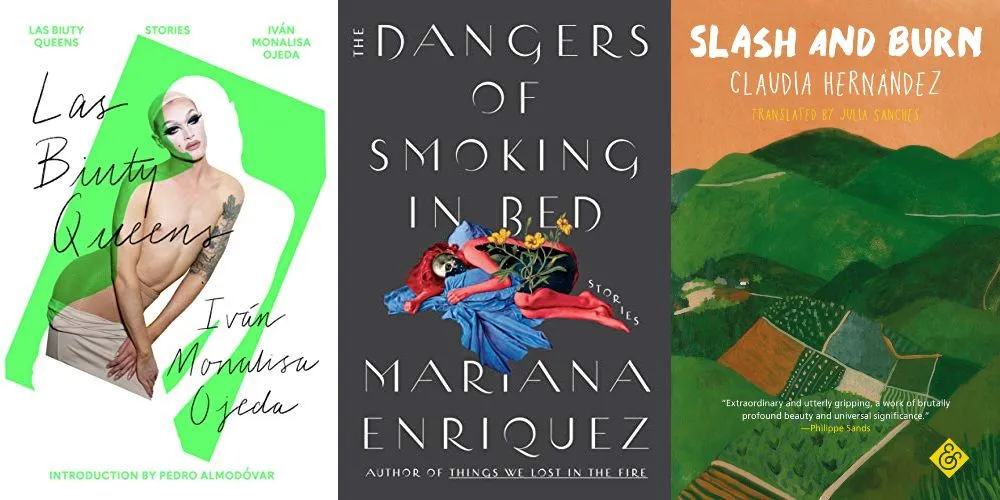 Covers for Las Biuty Queens; The Dangers of Smoking in Bed; Slash and Burn