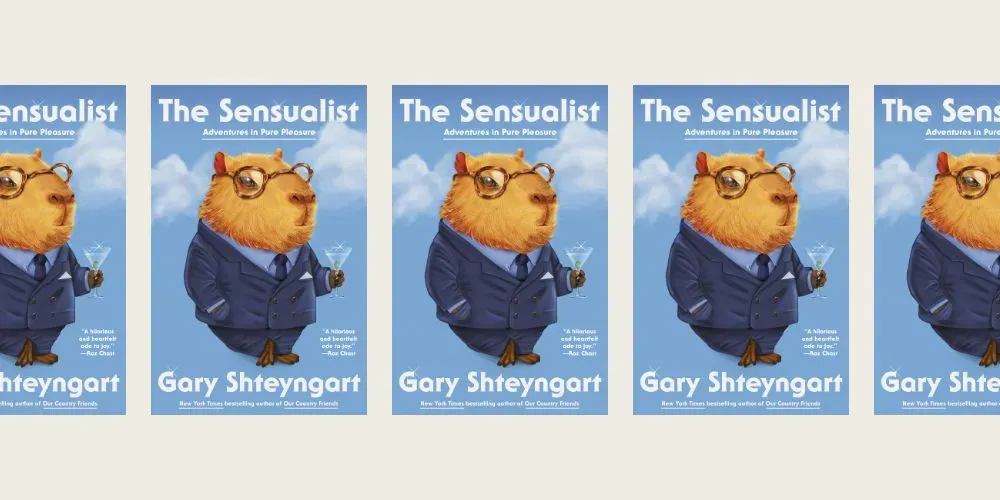 Cover of Gary Shteyngart's 'The Sensualist.' 