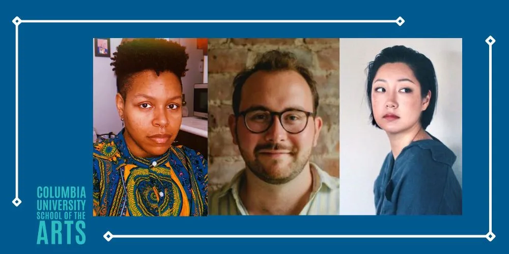 Left to right: Cyree Jarelle Johnson '19, Matthew Gellman '18, E.J. Koh '13