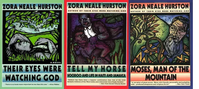 Their Eyes Were Watching God, Tell My Horse: Voodoo and Life in Haiti and Jamaica, and Moses, Man of the Mountain