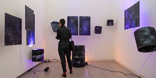 Class of 2023 Visual Arts Thesis Exhibition: Gladstone Butler '23, 'Incidental transience,' (2023). © Joel Jares.
