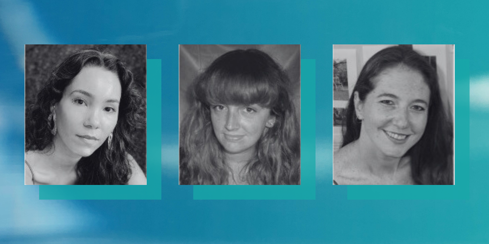 Headshots of Ananda Naima González '19, Rachel A.G. Gilman '20, and Emily Weitzman '20