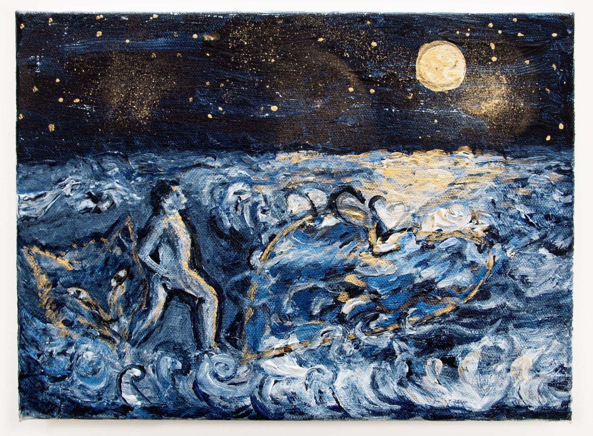Painting by Karen Finley