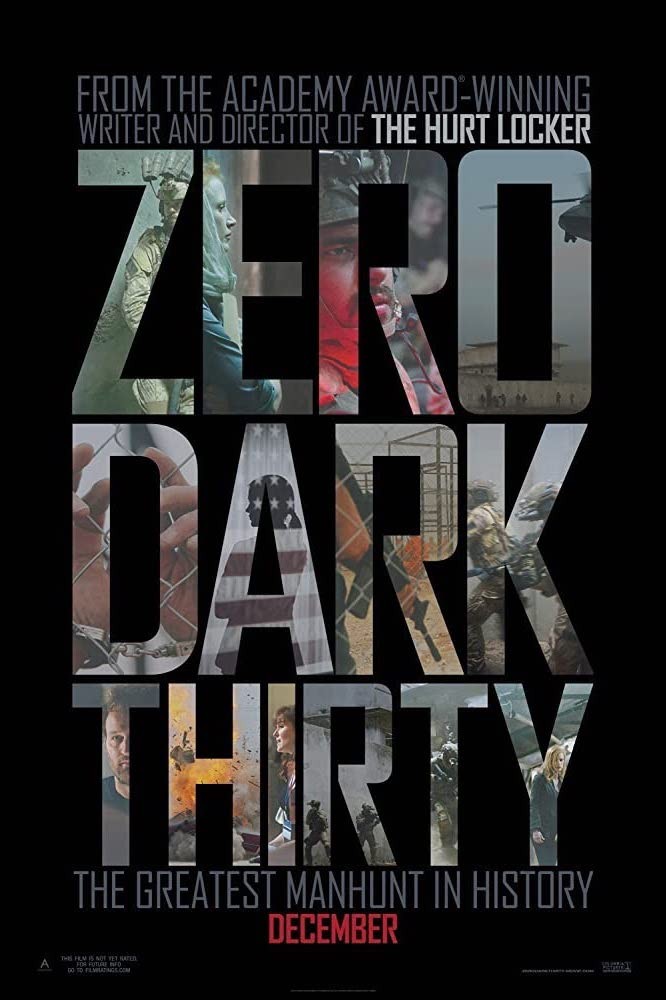 Zero Dark Thirty poster