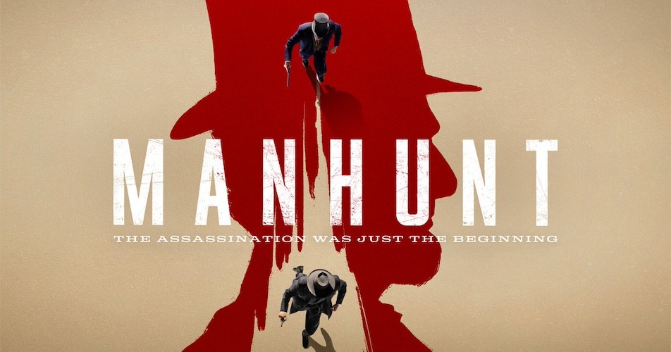 one man chases another