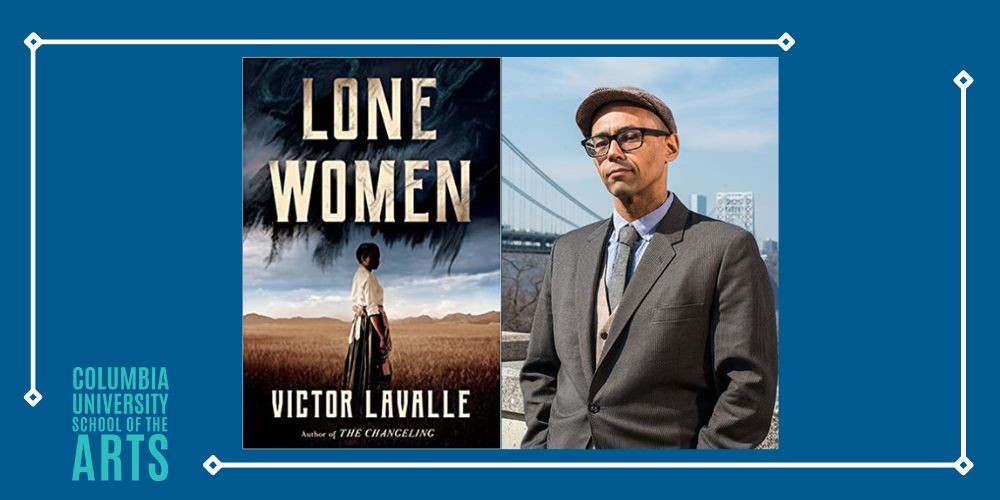 'Lone Women' cover; Victor LaValle headshot