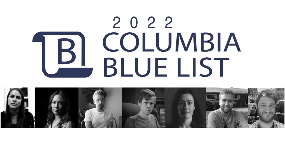 2022 Columbia Blue List banner image.