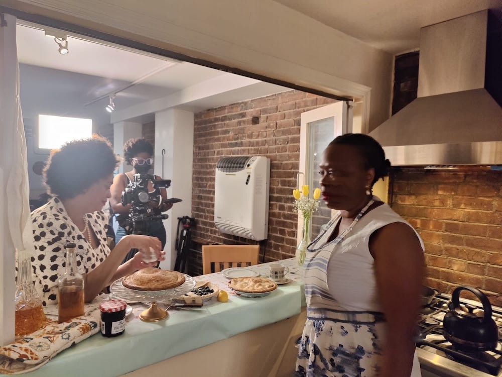 Behind the scenes of 'Summertime Pie' by Danielle Douge '22