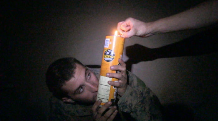 Still from Combat Obscura, image courtesy of Indiewire Still from Combat Obscura