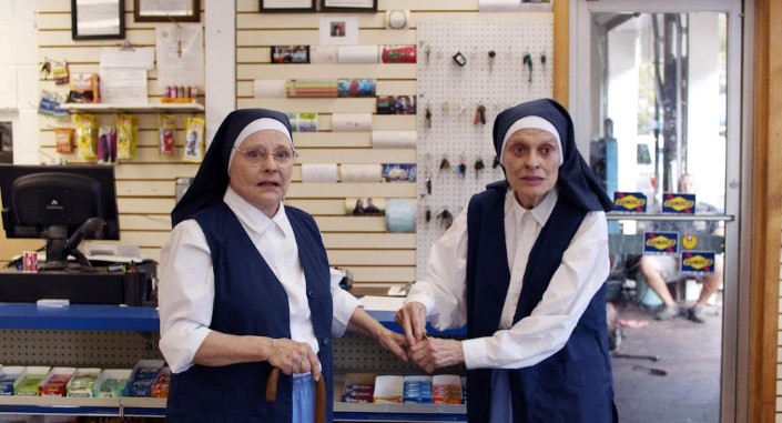 Nuns in store