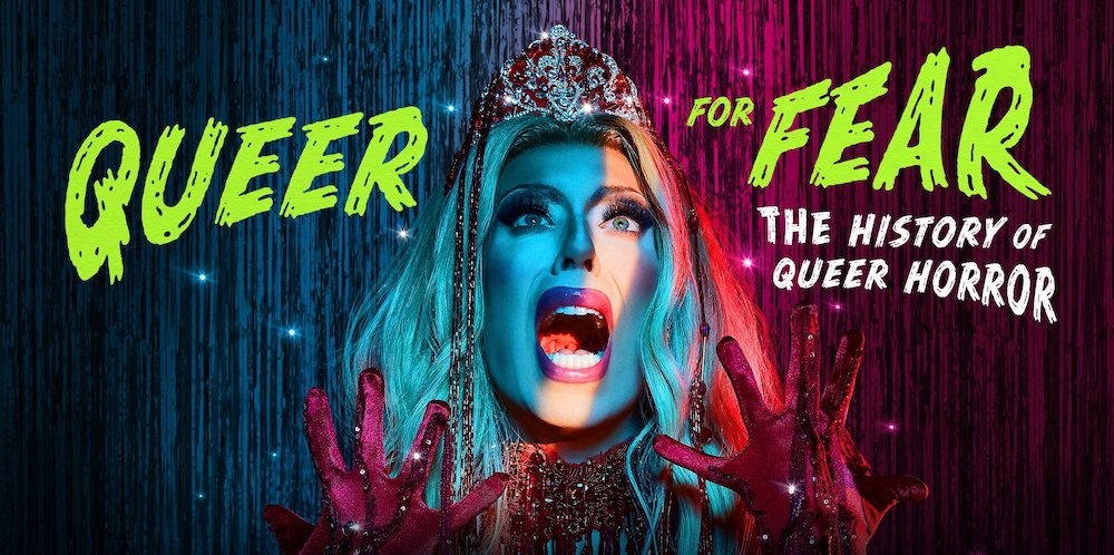 Promotional Poster for 'Queer for Fear: The History of Queer Horror,' courtesy of Shudder
