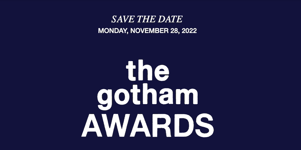 Gotham Awards 2022 logo