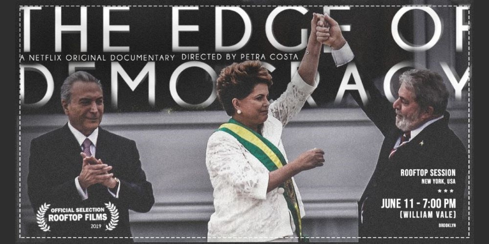 Poster for 'The Edge of Democracy'
