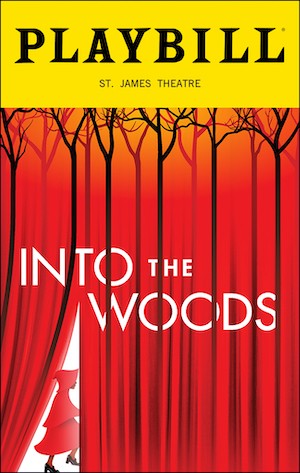 'Into the Woods' playbill cover