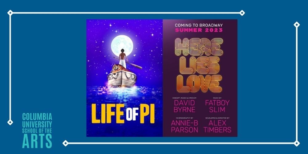 'Life of Pi' poster; 'Here Lies Love' poster