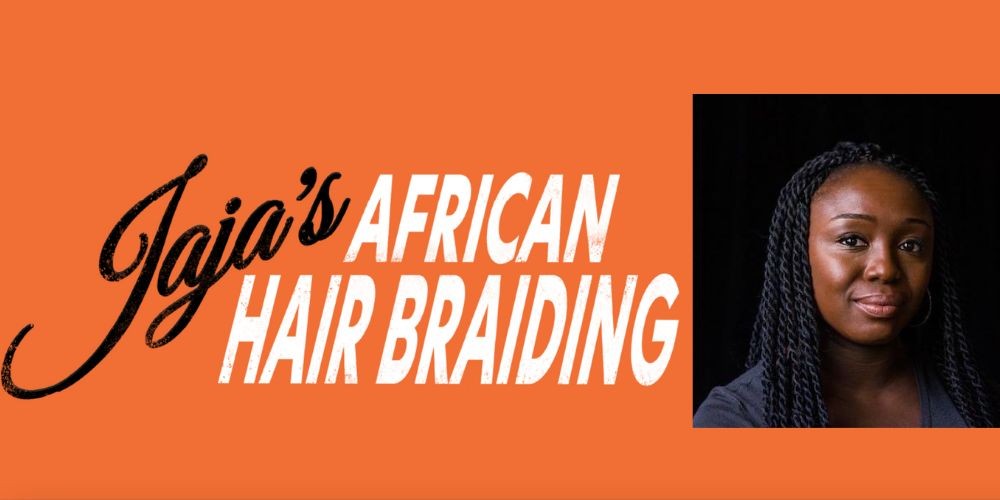 'Jaja’s African Hair Braiding' promo