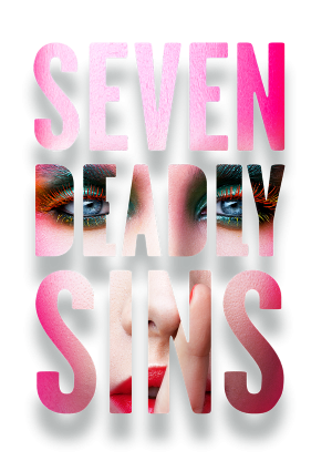 'Seven Deadly Sins' title graphic