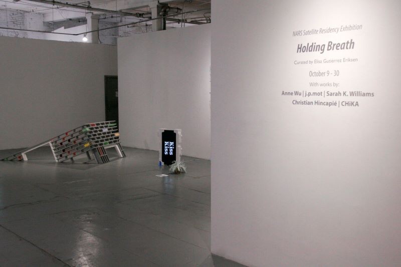 'Holding Breath,' exhibition featuring j.p.mot '15 Visual art exhibition