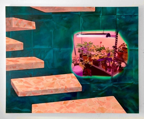 "Stairs," 2021, Courtesy of the artist and Hollis Taggart, New York "Stairs," 2021, Courtesy of the artist and Hollis Taggart, New York