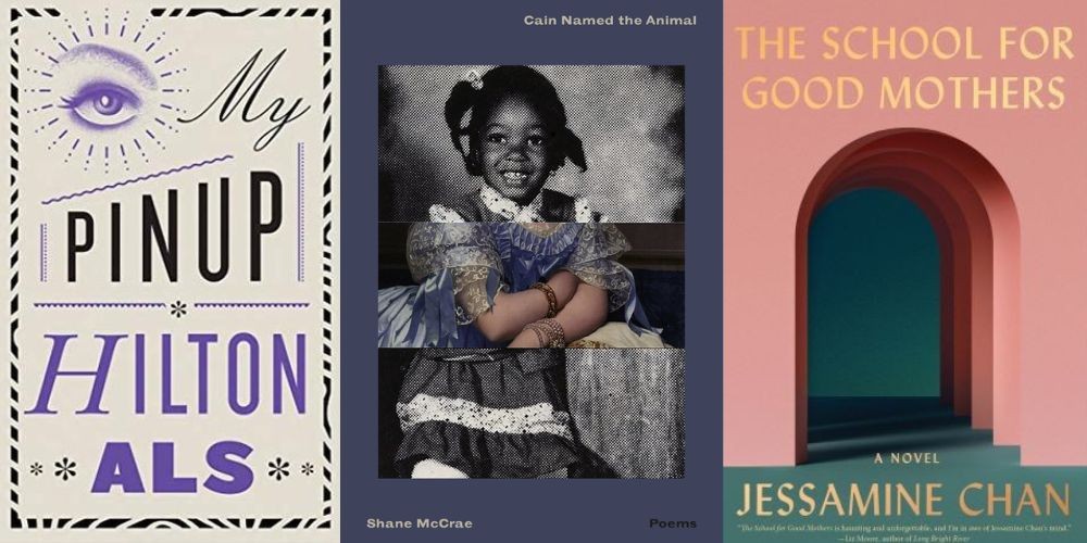 'My Pinup' cover; 'Cain Named the Animal' cover; 'School for Good Mothers' cover