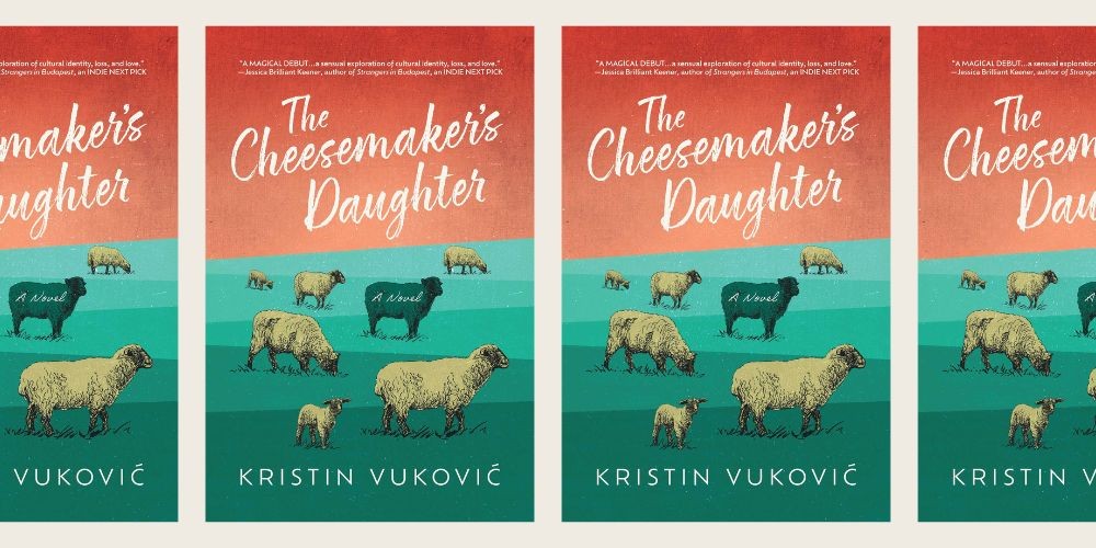 Image of book cover with sheep in a field.