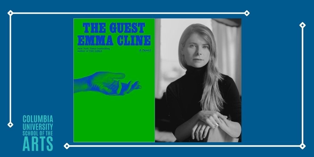 'The Guest' cover; Emma Cline headshot