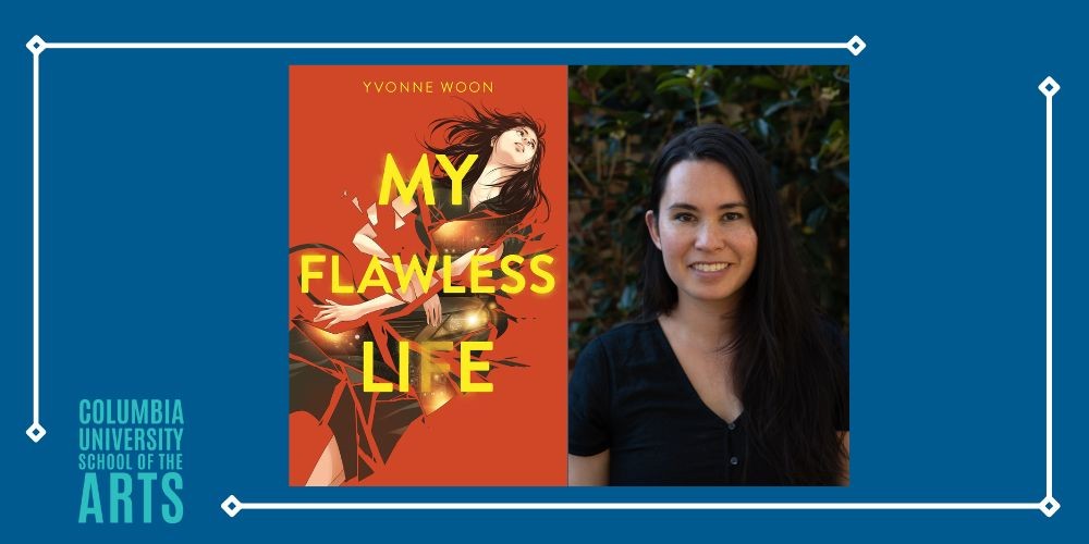'My Flawless Life' cover and Yvonne Woon headshot