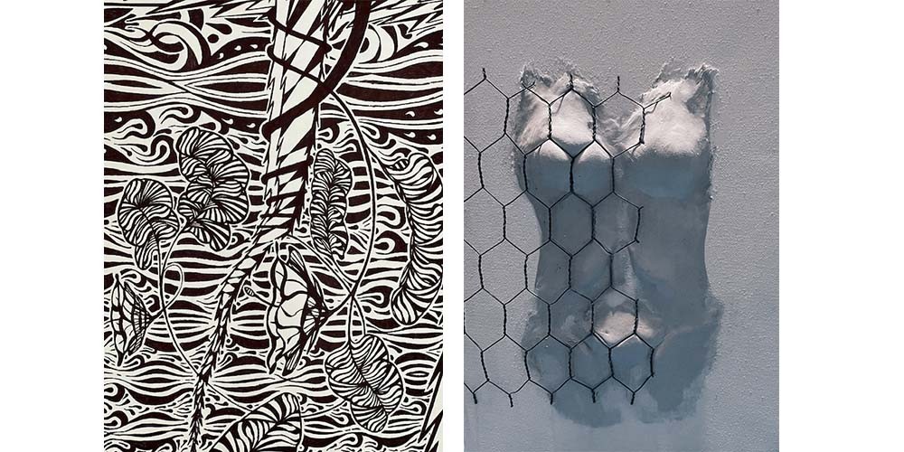 artwork by Kellen Stuhlmiller (left) and Abigail Cook (right) artwork by Kellen Stuhlmiller (left) and Abigail Cook (right)