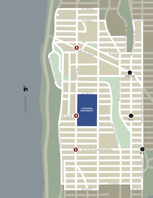Map of the route
