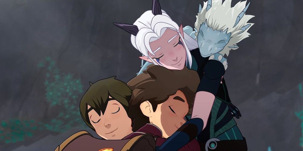 TDP/Your Name crossover art (loved both) : r/TheDragonPrince