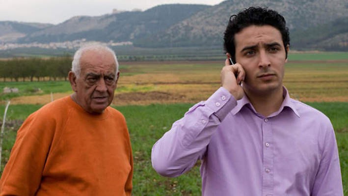 Still from Man Without a Cell Phone, image courtesy of Sameh Zoabi '05