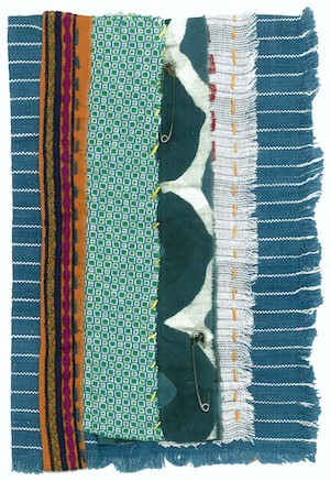 Kantha quilt by Cynthia Director.