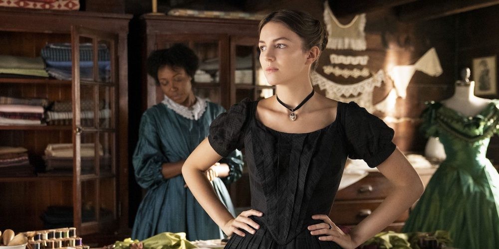 Still from Dickinson, image courtesy of Entertainment Weekly
