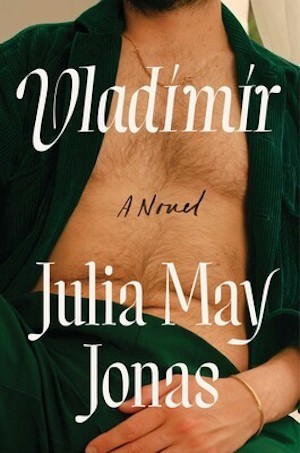 book cover, a man's hairy chest