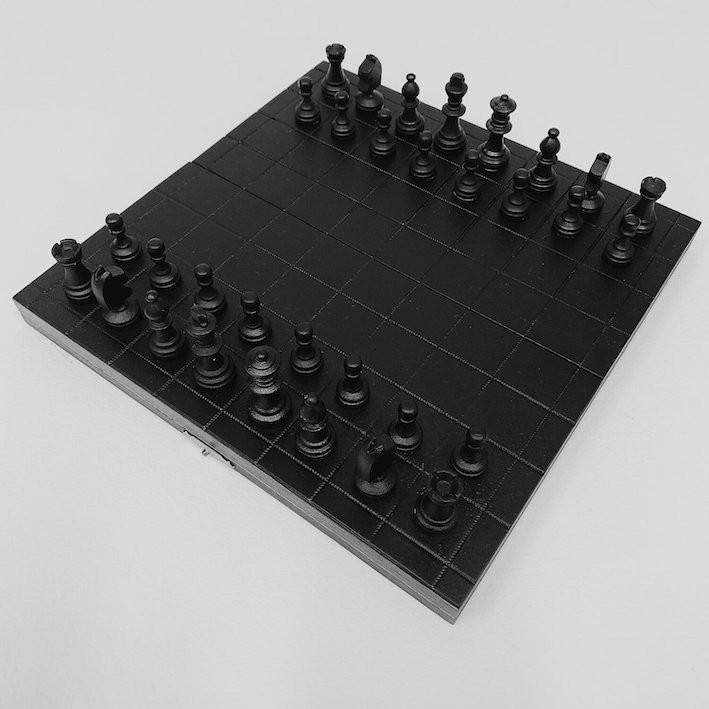 Black Chess by Kevin Claiborne II 