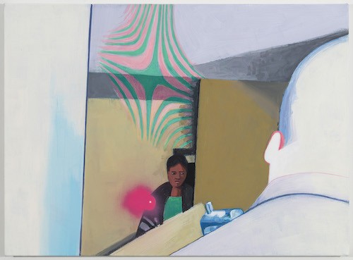  David Humphrey, "No Knock," 2020, Acrylic on canvas
