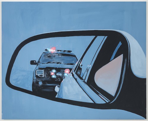  David Humphrey, "Rear view," 2020, Acrylic on canvas