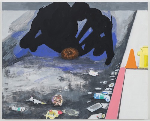  David Humphrey, "Subdued Demonstrator #1," 2020, Acrylic on canvas