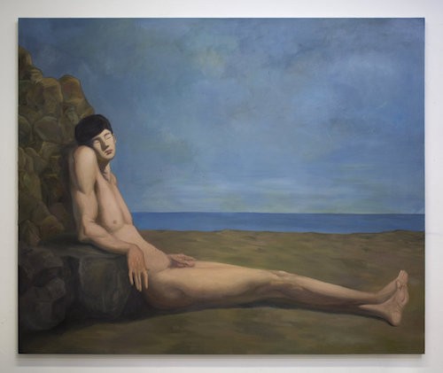 'Sleeping Sitting Nude' by Mark Yang, courtesy of artist