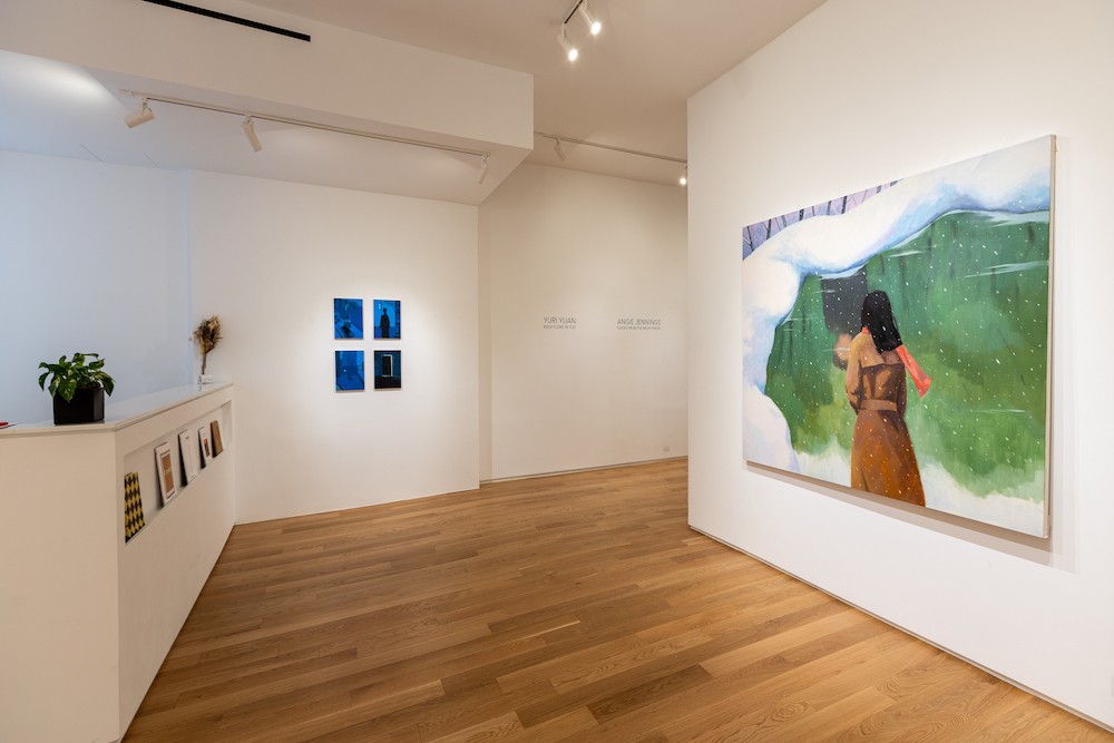 'River Flows in You,' Debut Solo Exhibition by alumni Yuri Yuan '21 Art in the gallery