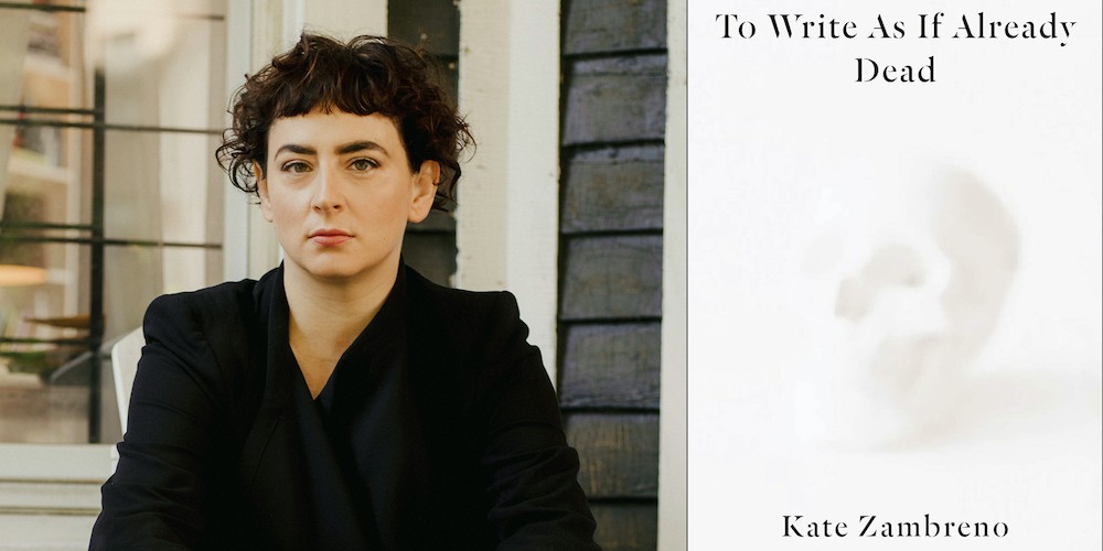 Kate Zambreno headshot and book cover